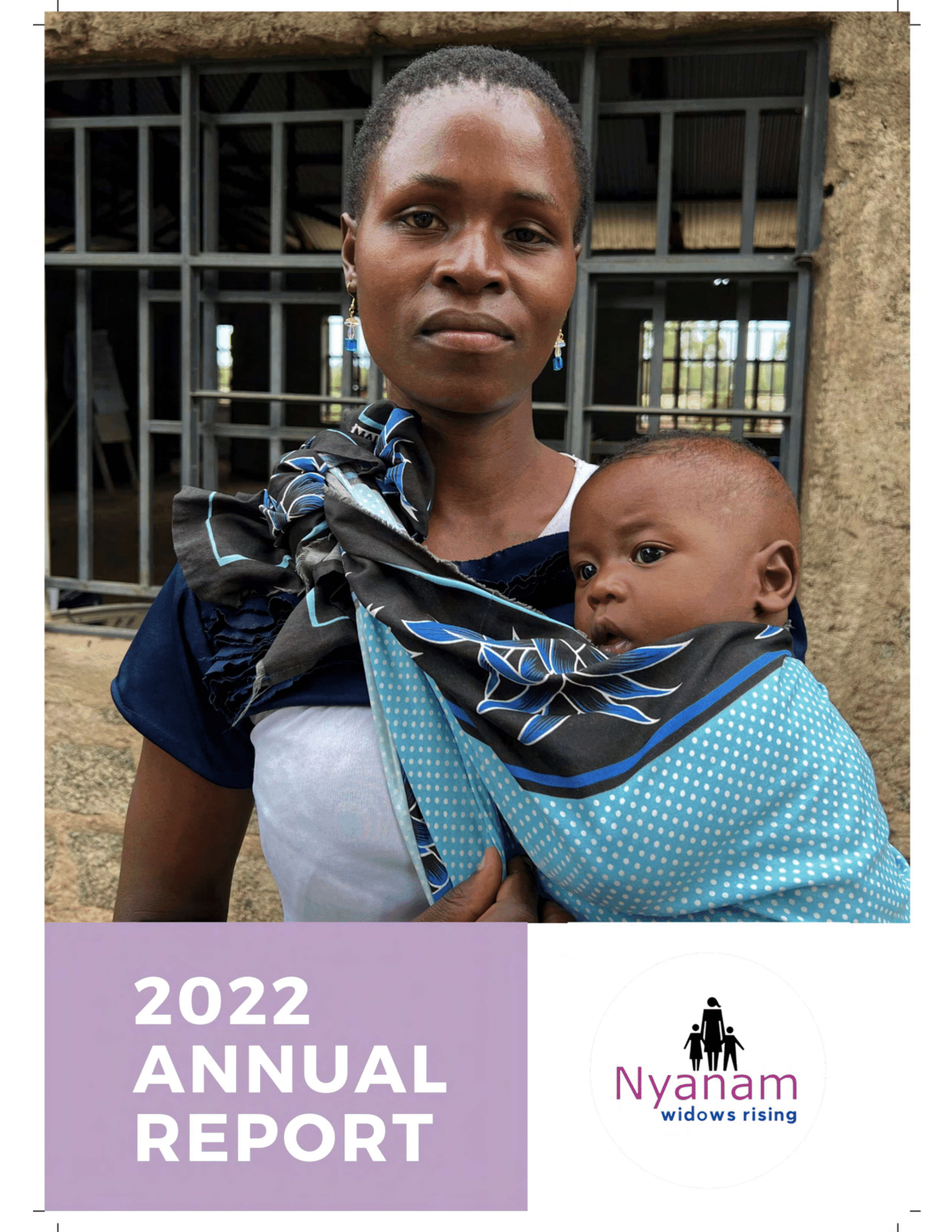 Cover of the 2022 Nyanam annual report