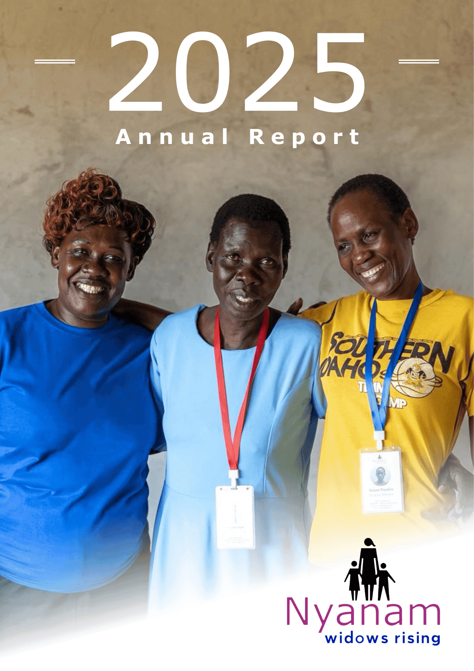 Cover of the 2025 Nyanam annual report