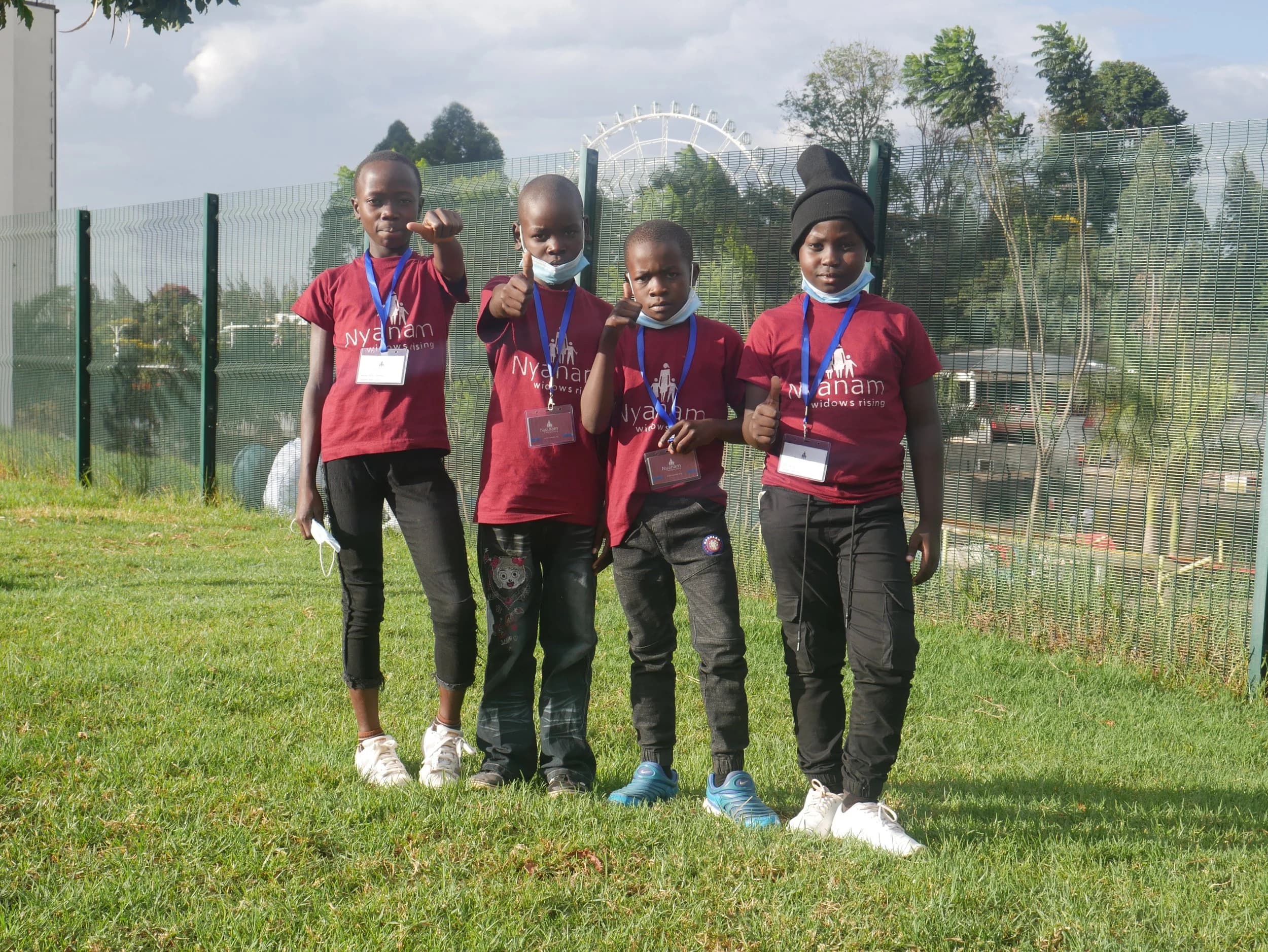 Community support setting used as the thematic image for the widowhood stigma scale