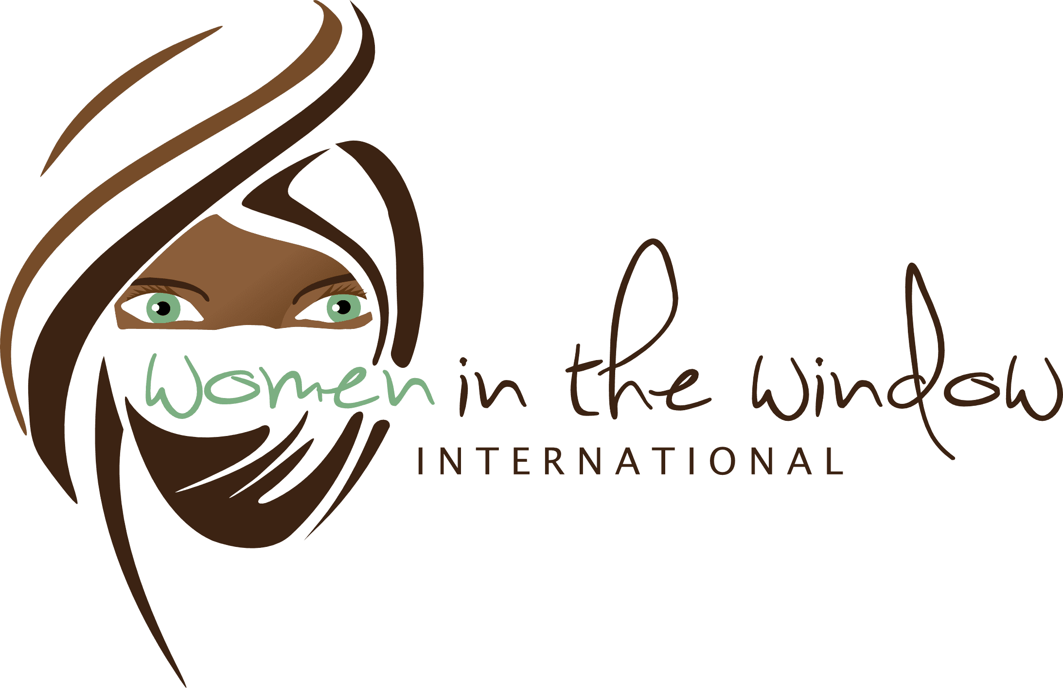 Women in the Window International logo from the 2023 campaign
