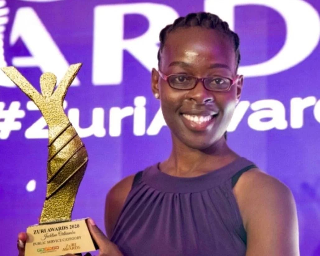 Dr. Jackie Odhiambo - Zuri Award Recipient