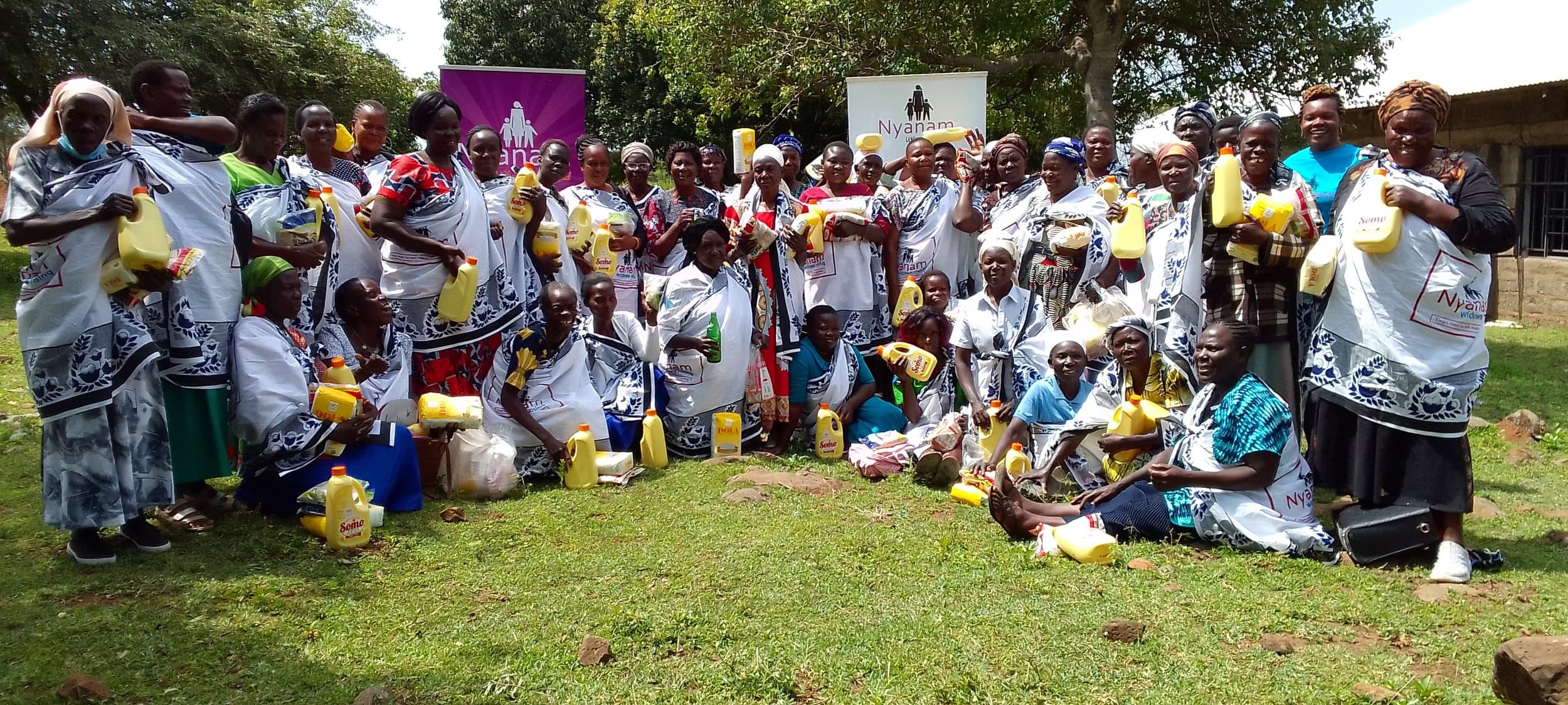 Widows gathered during the 2022 International Widows Day celebration